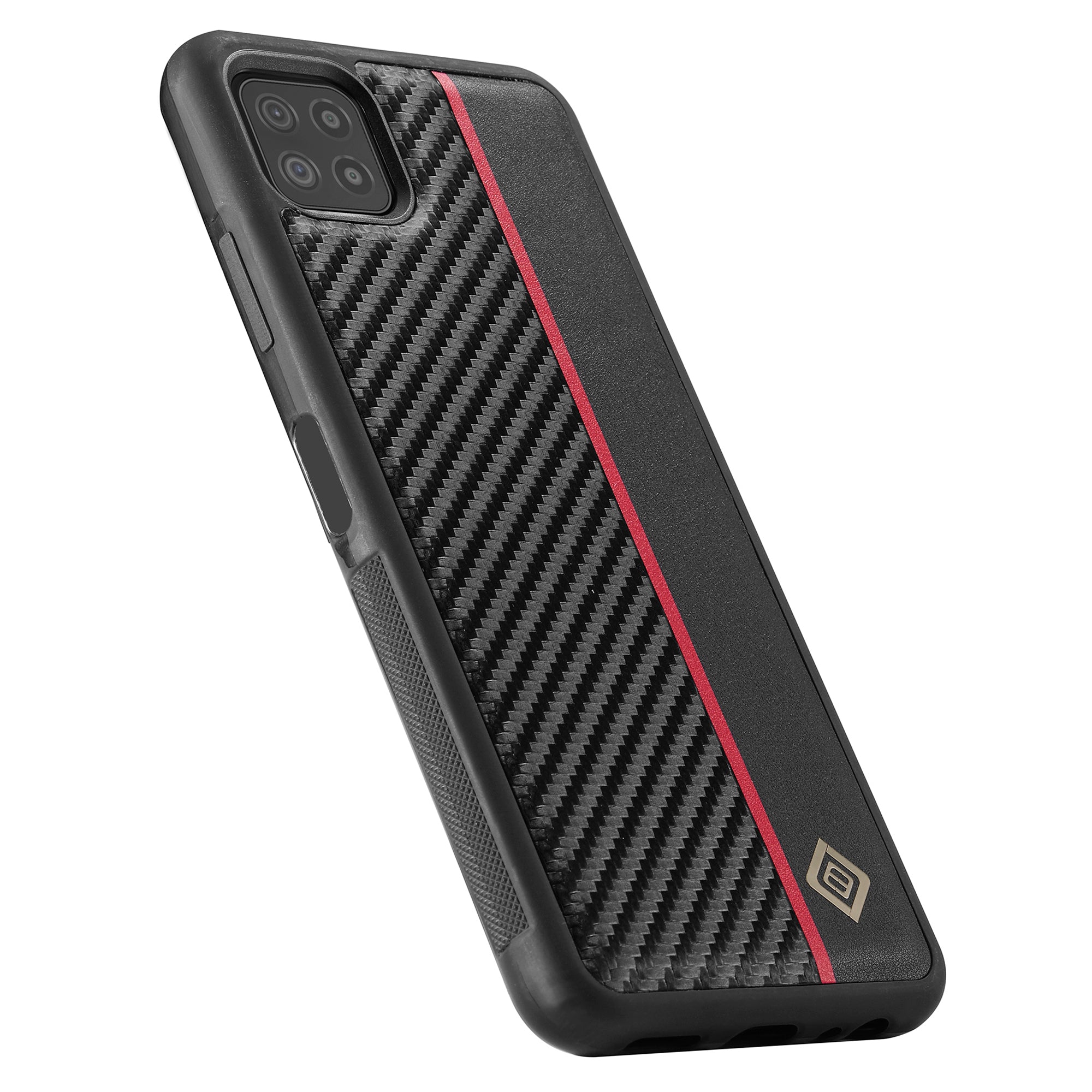 LC.IMEEKE Cell Phone Case for Samsung Galaxy A22 5G (EU Version) , Carbon Fiber Texture Leather+TPU+EVA Slim Cover LC.IMEEKE Cell Phone Case for Samsung Galaxy A22 5G (EU Version) , Carbon Fiber Texture Leather+TPU+EVA Slim Cover